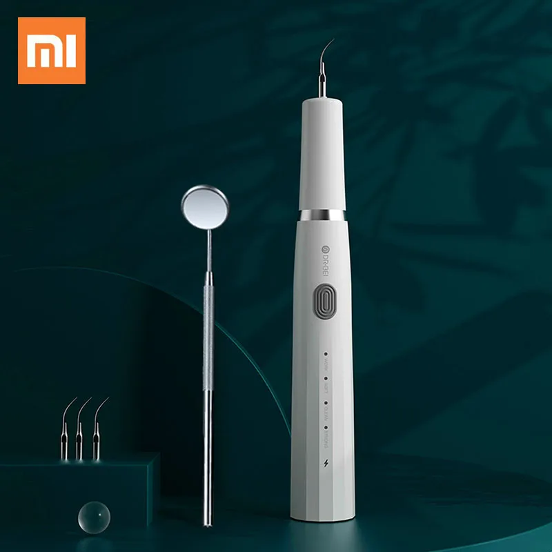 Xiaomi DR.BEI Ultrasonic Dental Scaler YC2 Electric Tooth Calculus Remover Tooth Stains Tartar Dentist Teeth Whiten Oral Hygiene