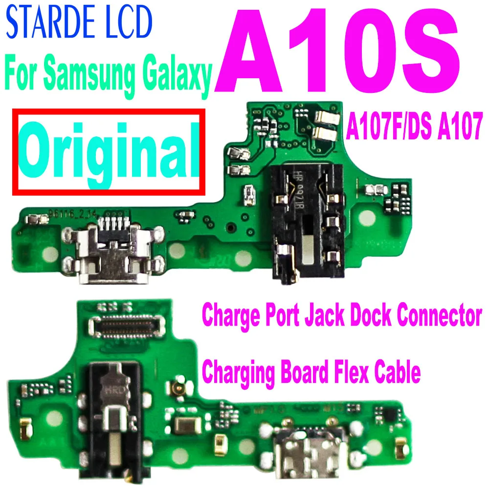 

Оригинальный зарядный порт для Samsung A10S A107F/DS A107 USB разъем док-станции зарядная плата гибкий кабель Замена экрана телефона
