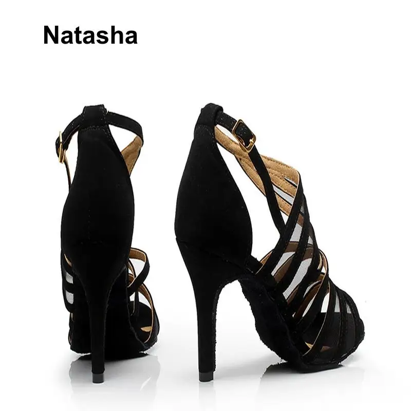 Обувь для латиноамериканских танцев Natasha национальный стандарт женские замшевые