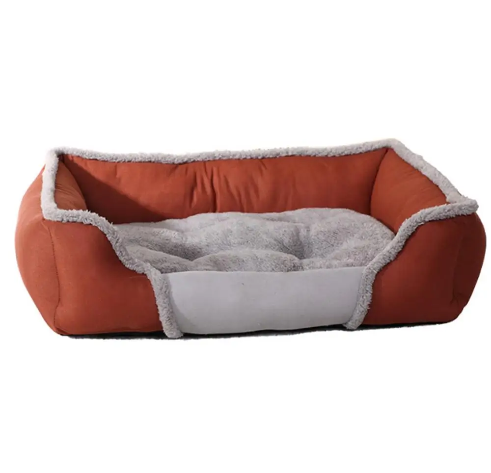 Luxury Kennel Dog House Warm Big Size Pet Dog Bed Mat Sofa Cat Bed for Large Labrador Husky Satsuma Small Teddy Chihuahua - Цвет: 3
