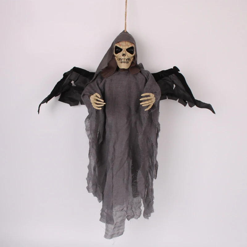 Череп Хэллоуин подвесной Призрак для дома с привидениями висячие Grim Reaper Ужасы