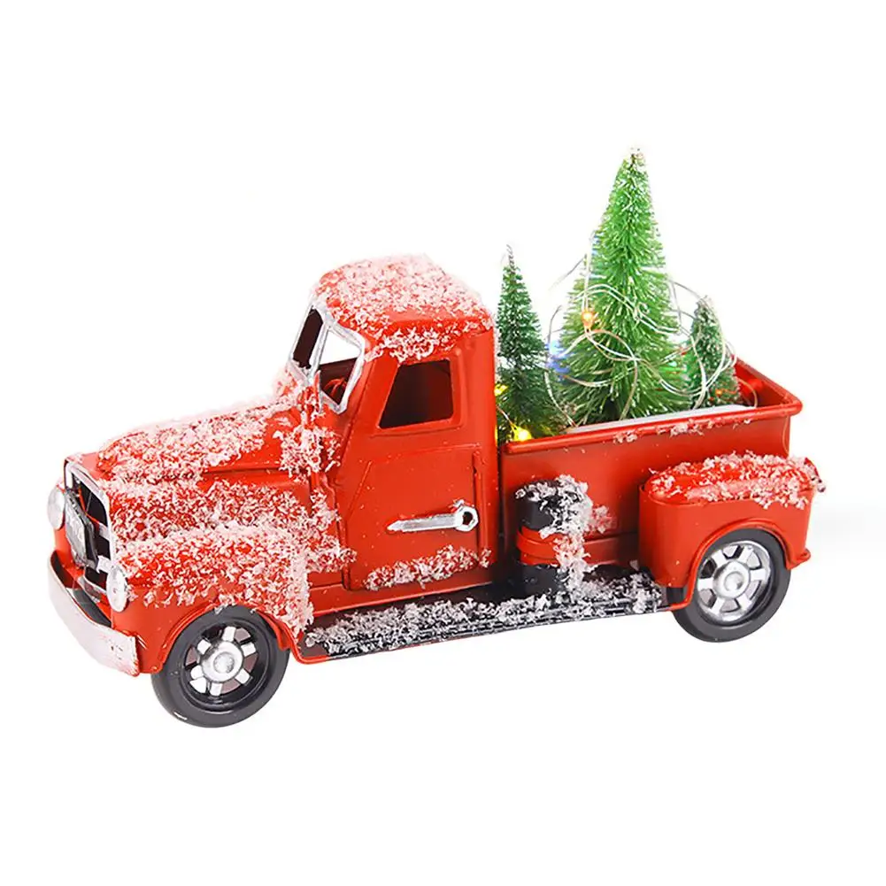 

Christmas Decoration Red Truck Decor Car Christmas Ornaments Farmhouse Ornaments Red Truck Christmas Ornaments Car Ornament