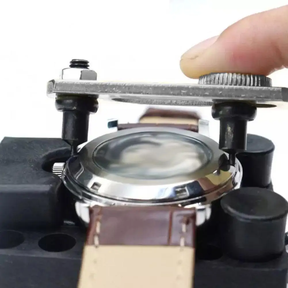 

Набор для ремонта часов 1 шт., регулируемая задняя крышка для открывания крышки корпуса, винт для смены аккумулятора, инструмент для часовщи...