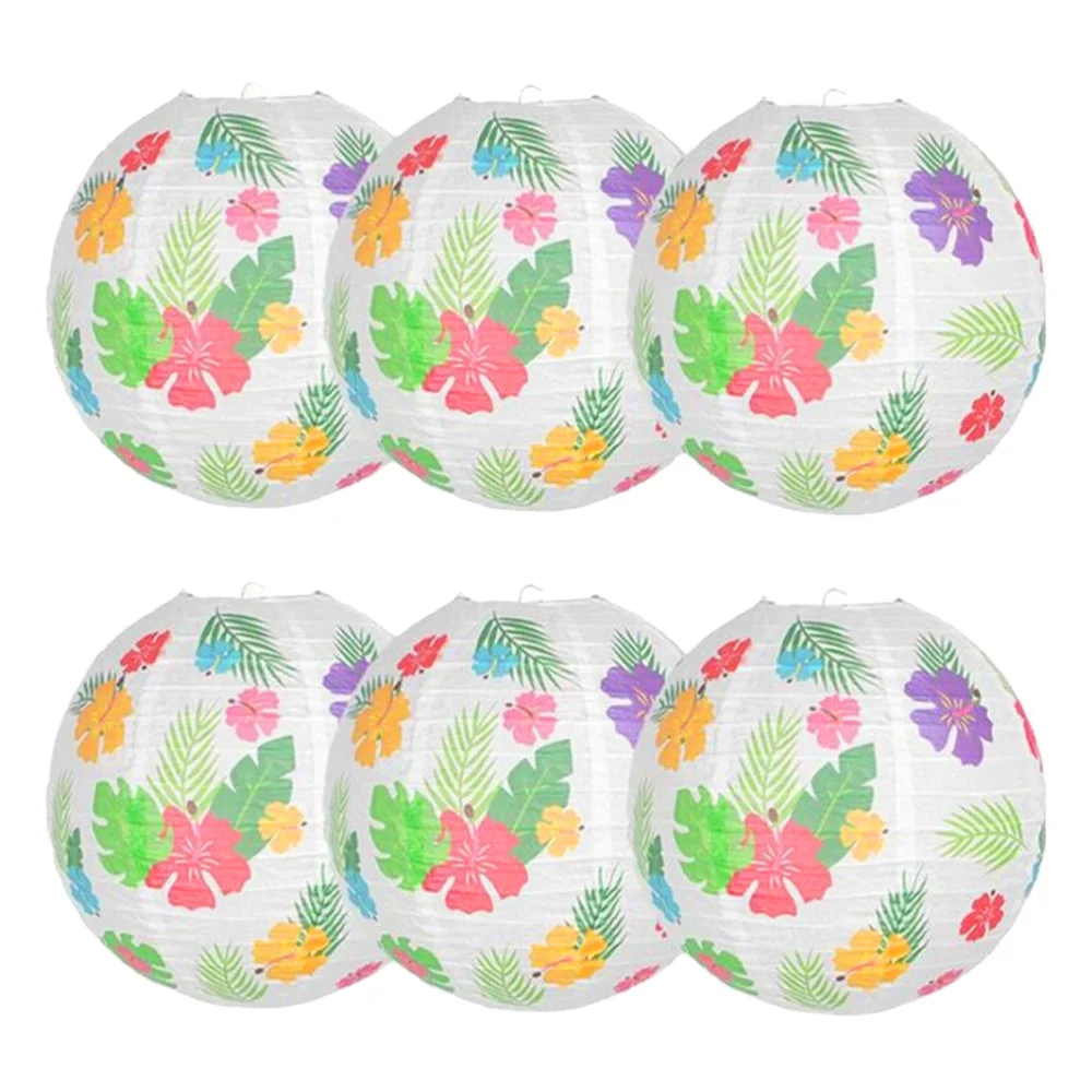 

6 Pcs Creative Hanging Adornments Adornment Lanterns Multipurpose Party Lanterns