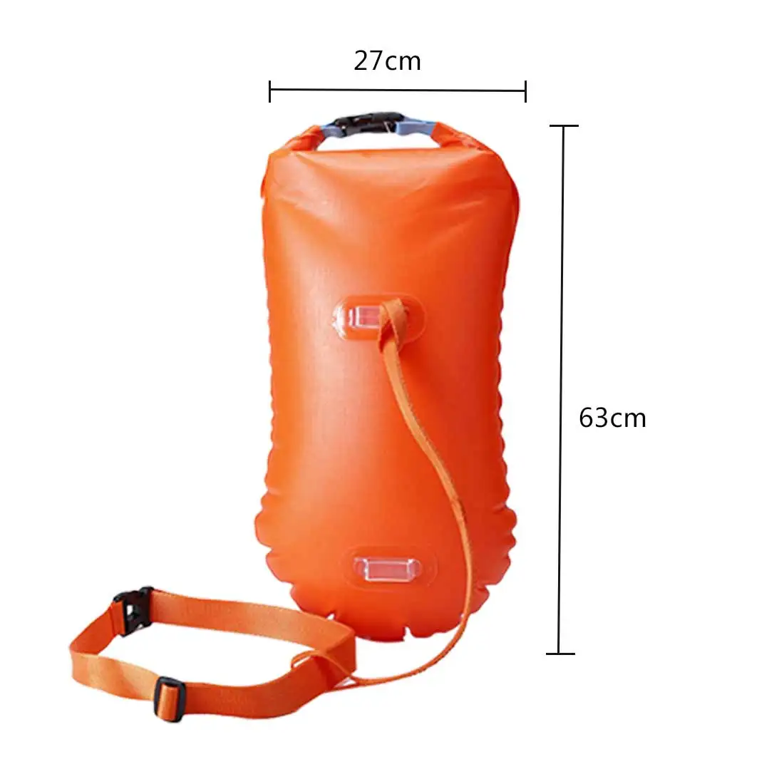 Буй для плавания плавающий пузырь с регулируемым поясным ремнем безопасного в