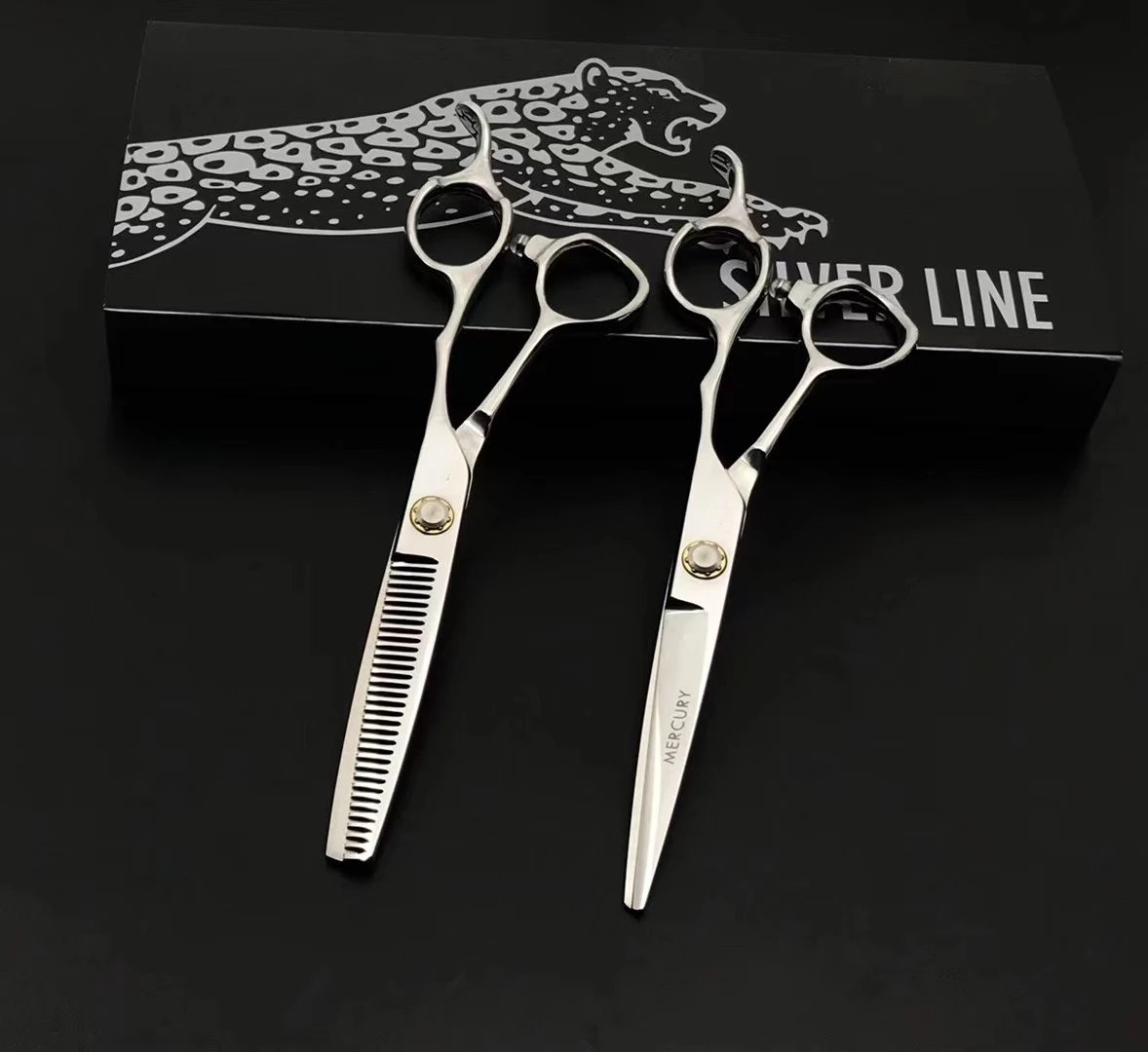 

6 Professional Hair Salon Structure Scissors Set Cutting Barber Haircut Thinning Shear Scissors Hairdressing Hair Tools Scissors