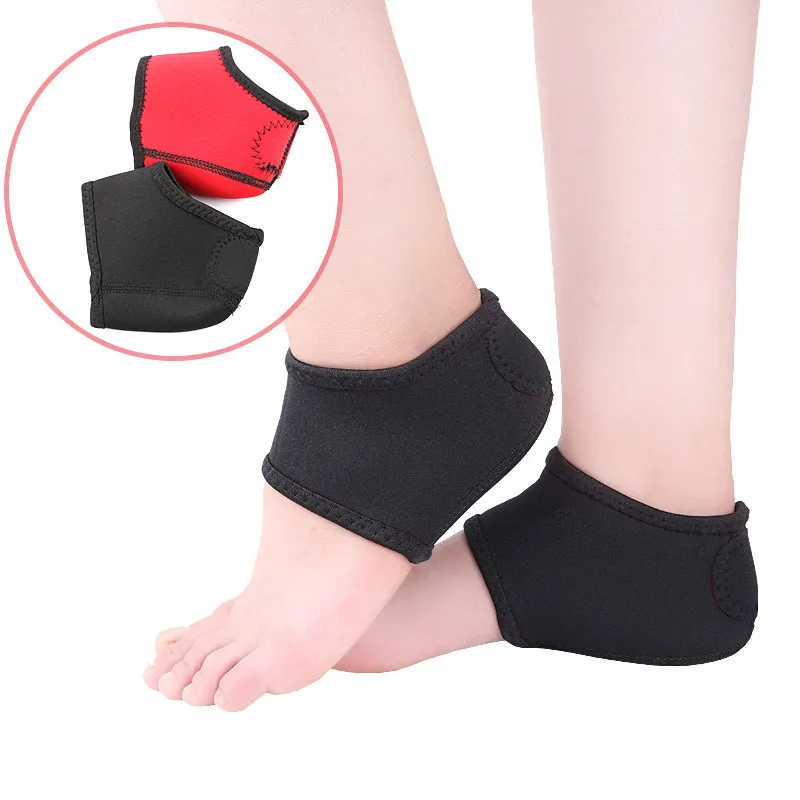 

Unisex Women Men Ankle Heel Protectors Sports Warm Heel Covers Brace Socks Basketball Fitness Plantar Fasciitis Supports