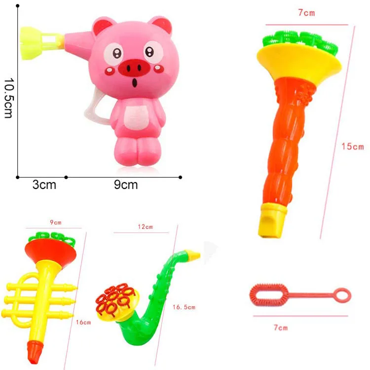 1 шт. случайное устройство для выдувания воды пузырьковое мыльных пузырей