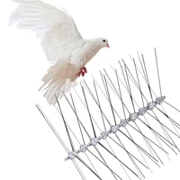 25cm stainless steel bird repellent spikes eco friendly anti pigeon nail bird deterrent tool for pigeons owl small birds fence