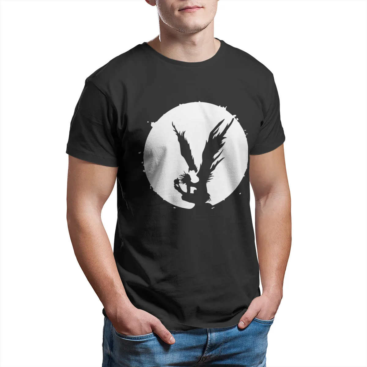 

Westcreek Ryuk Shinigami V3 White Red Pink Gift Kawaii HipHop Female JapaneseStyle Men Clothing 108642