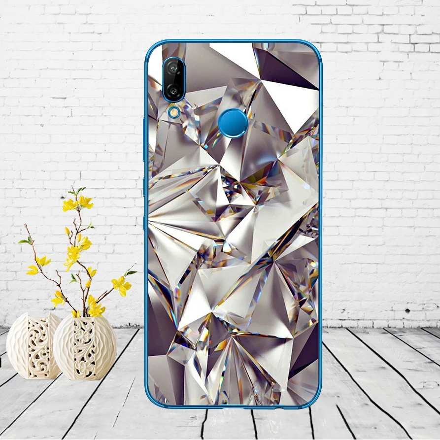 14 57DD С кристалалми и стразами дизайн Мягкий силиконовый чехол для Huawei P9 P10 P20 P30 Lite mate 10 20 PRO lite p smart чехол - Цвет: 14