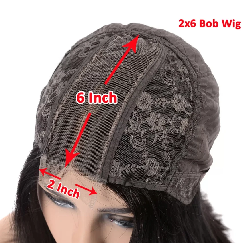 Парик Lemoda Bob парики из прямых человеческих волос предварительно выщипанные 2x6 на