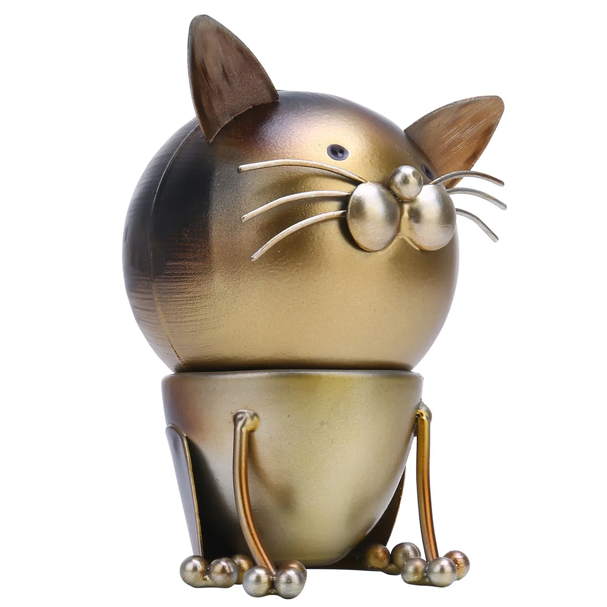 Tooarts Сова собака забавное украшение Железный художественный Декор ручной работы