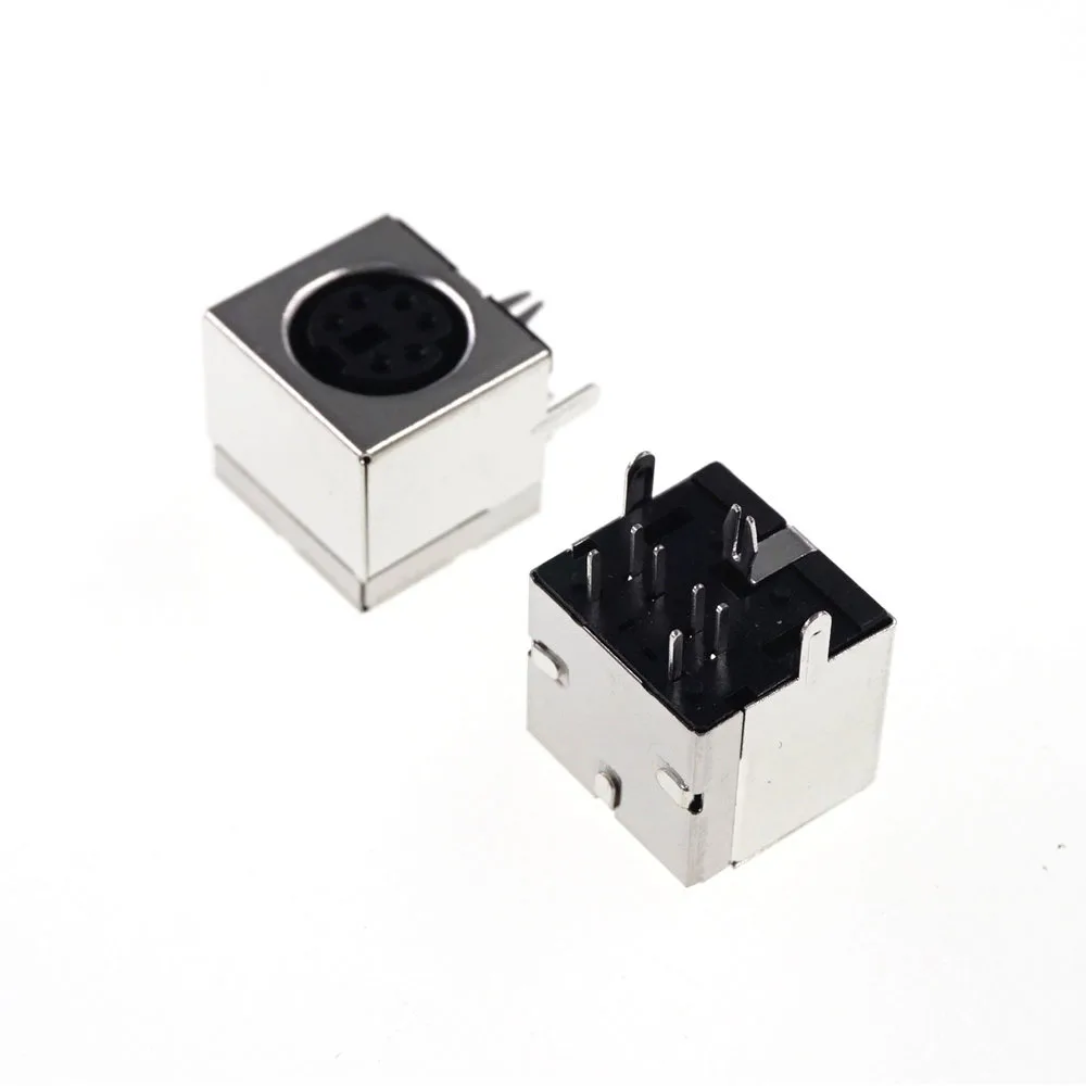 10 шт. S видео 6 контактный разъем для мини разъема|socket connector|socket pinsocket pin |