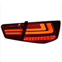 tail lights led lens rear taillight assembly lamp fit for kia forte
