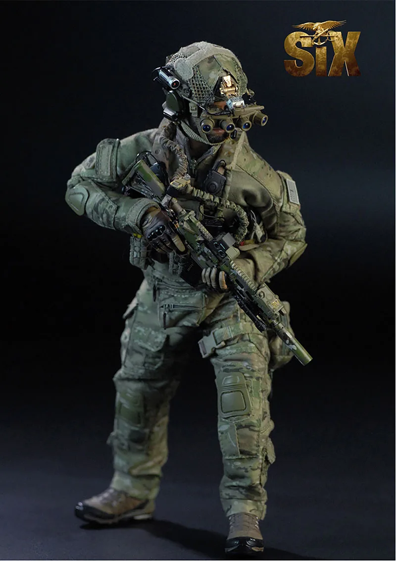 

1/6 U.S. Army SEAL Team Soldier mini toys M009 12'' Action Body Model Full Set Toys for Collection in stock
