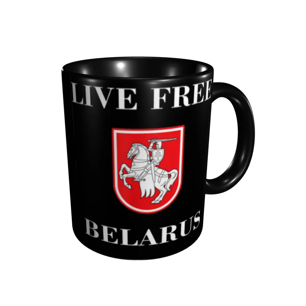 

Promo Free Live Belarus - Symbal Of Freedom Mugs Cute Cups Mugs Print Casual R299 tea cups