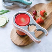 household multifunctional plastic silicone antiskid bottle opener can opener kitchen accessories
