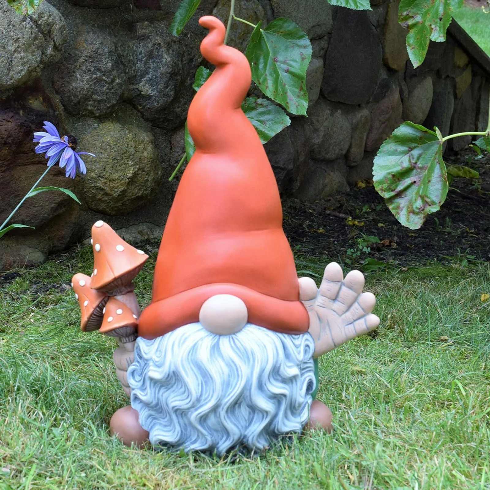 Творческий зомби-гном садовые статуи уличное Садоводство украшения гномов двор