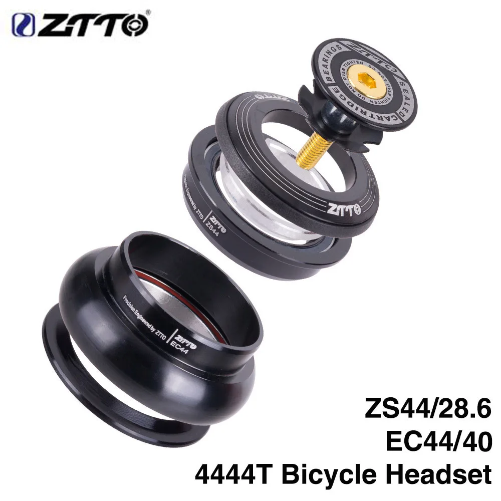 Гарнитура для горного велосипеда 44 мм ZS44 CNC 1 1/4 &quot 1/4&quot 1/8 коническая трубчатая
