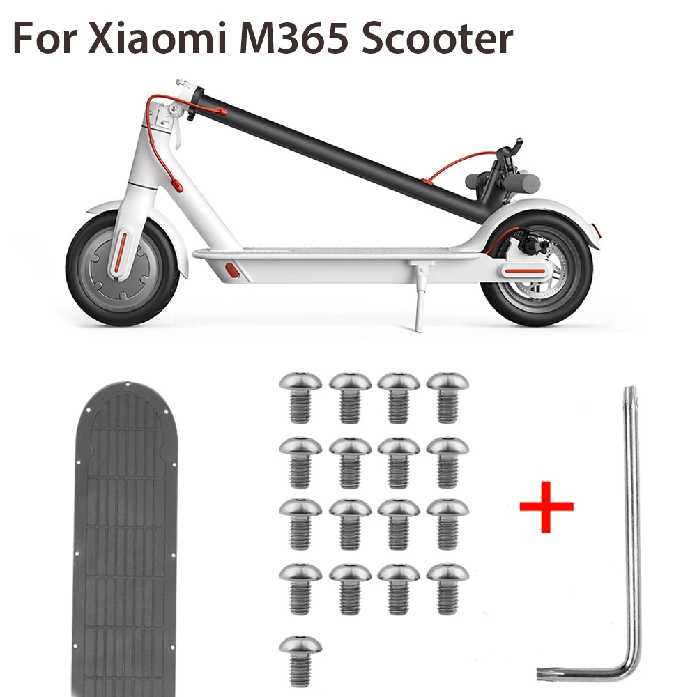 

17 шт., металлические винты из нержавеющей стали для электроскутера Xiaomi Mijia M365