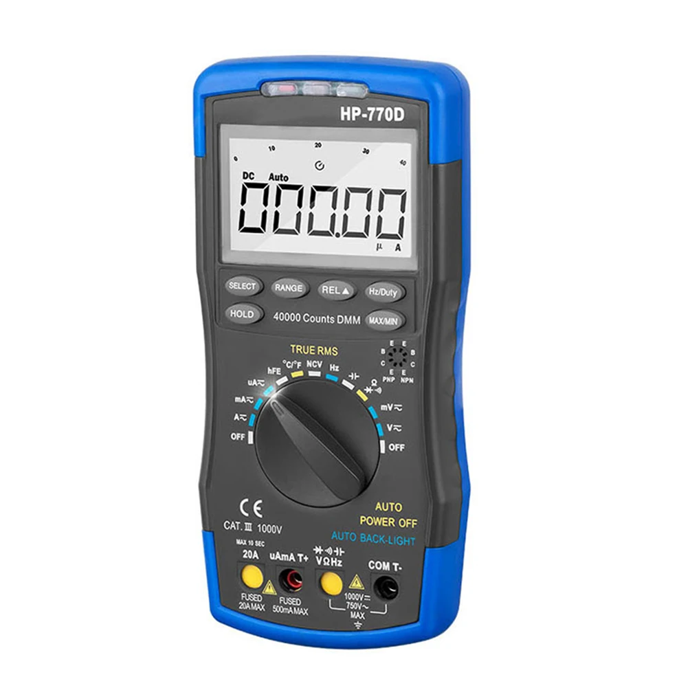 HP 770D Цифровой мультиметр высокой точности Авто Диапазон True RMS 40000 отсчетов