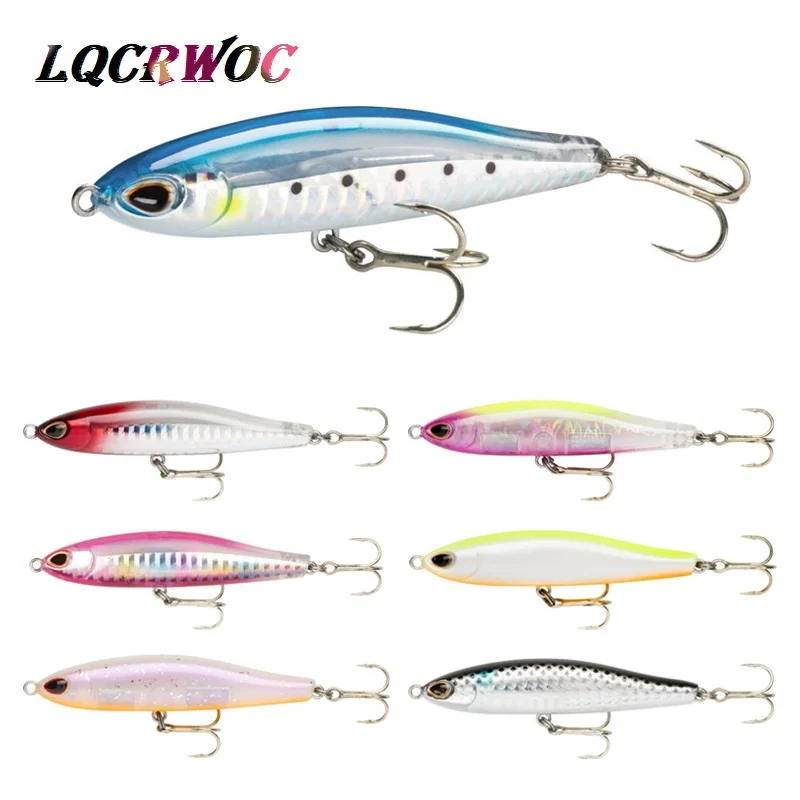 Новинка, приманка-карандаш, 8 см, 16 г, рыболовные приманки, жесткие приманки, гольян, ледяная рыба, японские рыболовные снасти, товары whopper, плавающая приманка, зимняя, pesca, бас