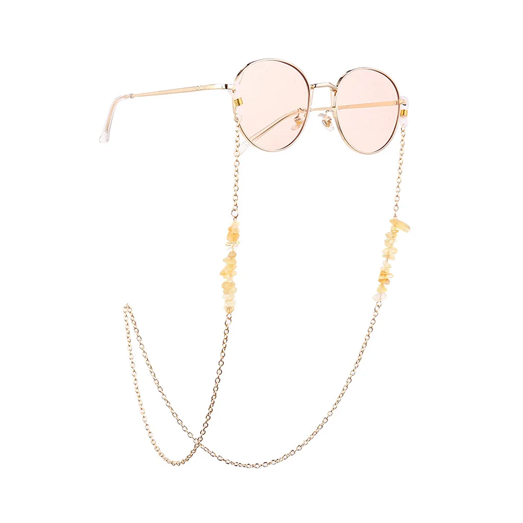 

2021 Reading Glasses Hanging Chain Fashion Sunglasses Spectacles Holder Neck Cord Glasses Slip Metal Chain Eye Glasses Chain