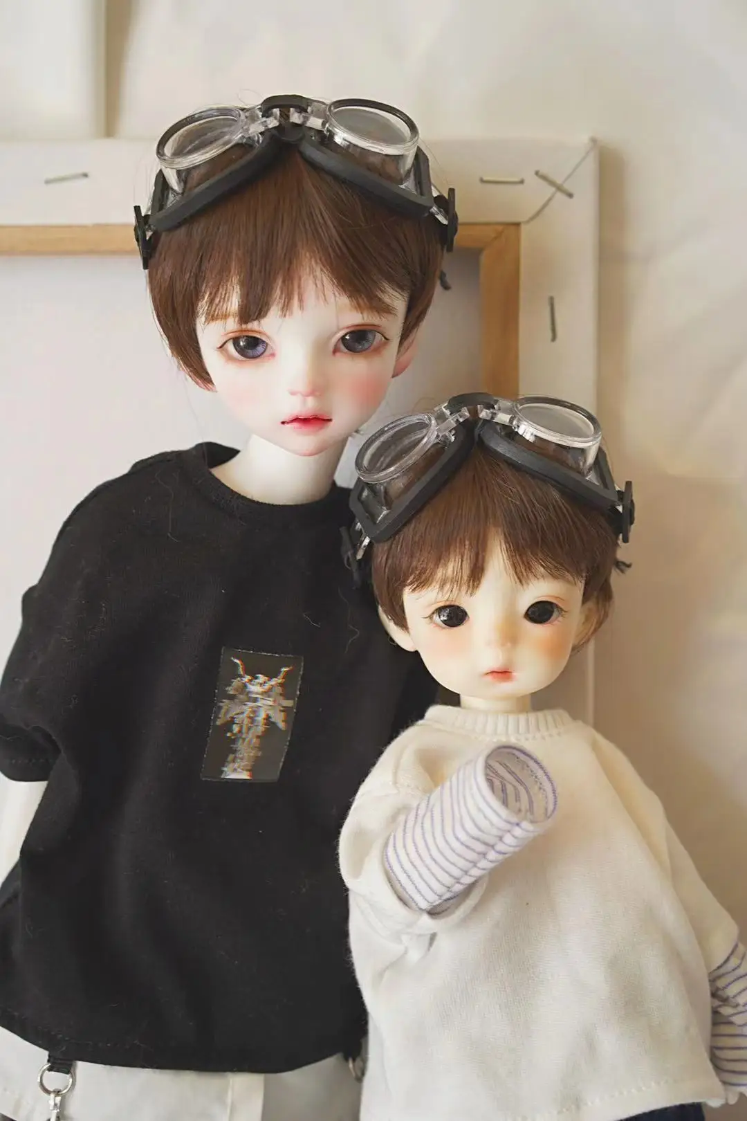 

BJD doll glasses are suitable for 1-3 1-4 1-6 size photo accessories baby clothes accessories goggles glasses doll accesso