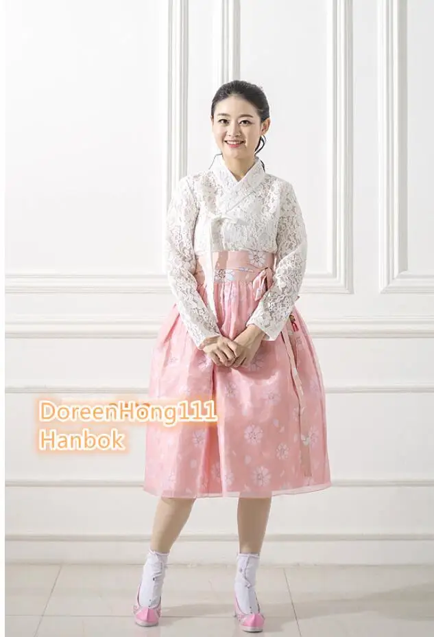 2020 Новая мода современный hanбок Fusion ханбок корейская традиционная hanbow платье