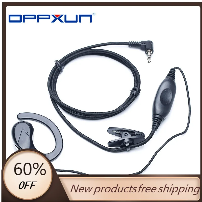 

OPPXUN Two Way Radio Accessory Headset For Yaesu Ham Walkie Talkie VX110 VX150 VX160 VX180 VX1R VX2R VX3R VX5R VX300 VX400 VX200
