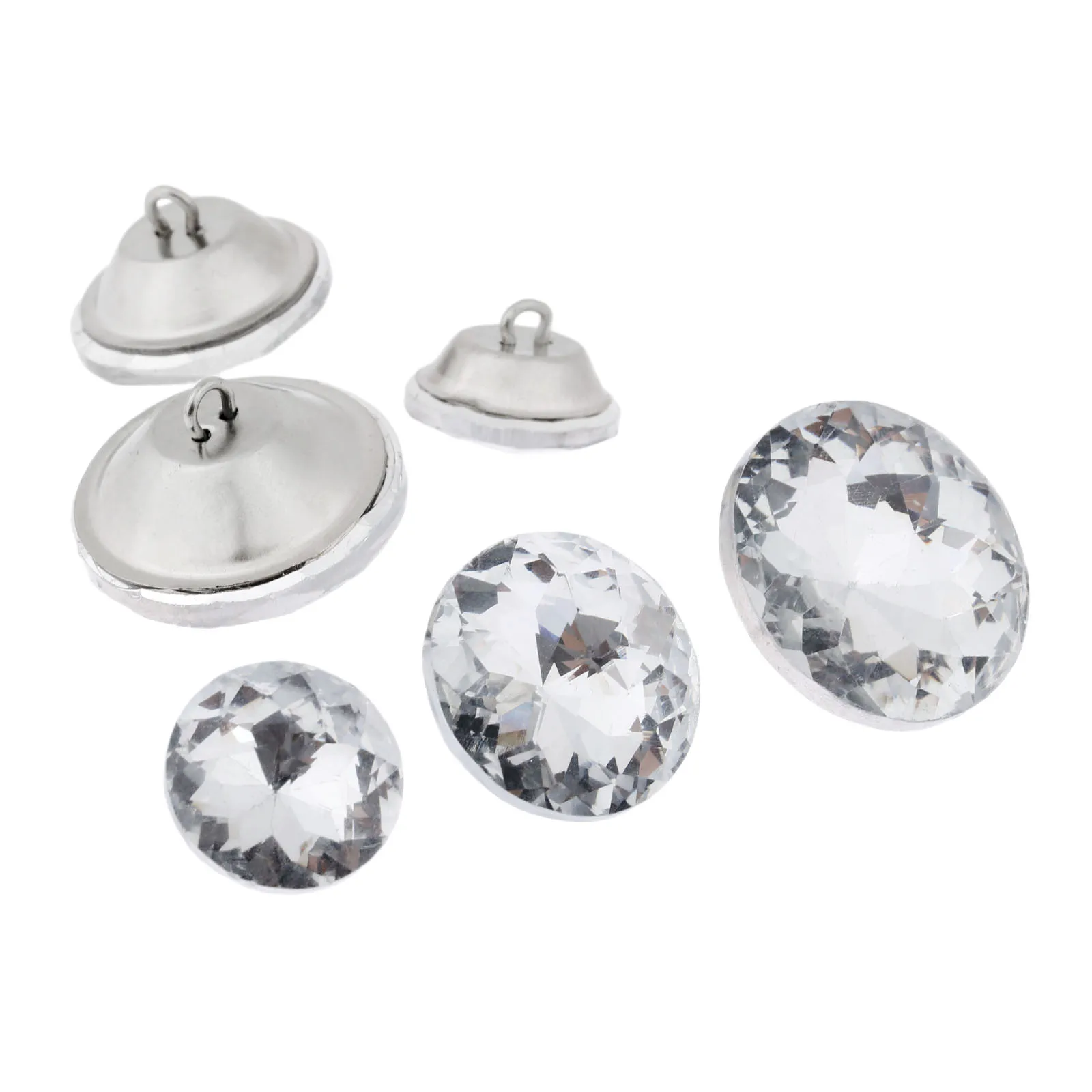 10 шт хрустальные пуговицы для обивки с букетом на свадьбе ногтей декоративные