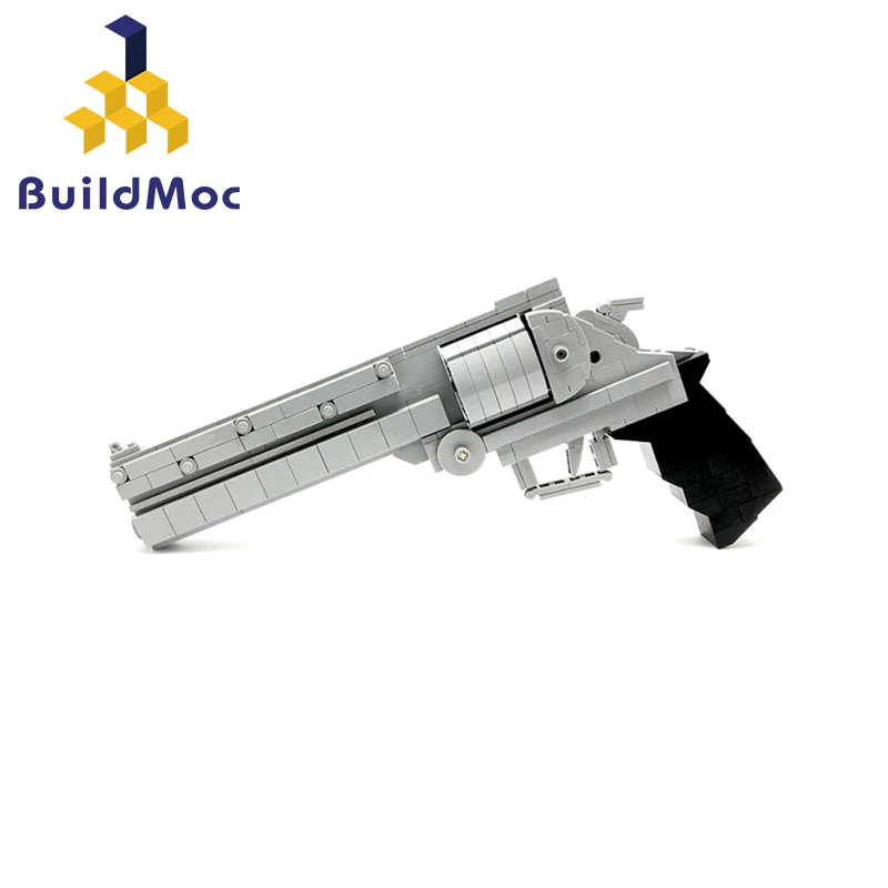 Buildmoc DIY пистолет Сборка строительные блоки кирпичный винтовка Миниатюрная