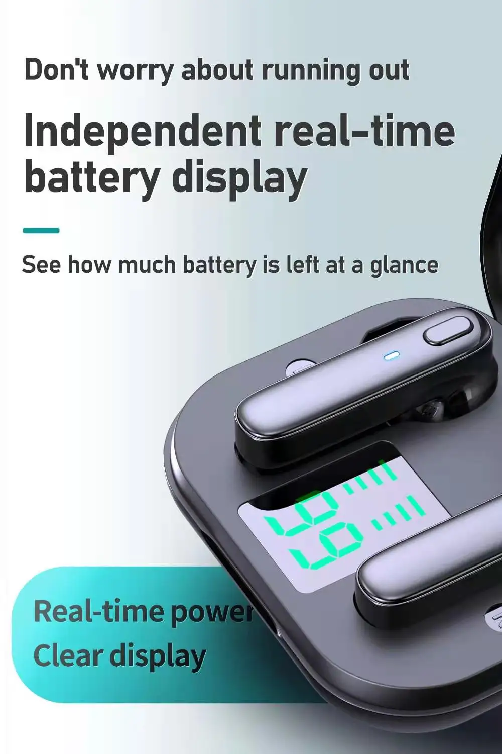 

R20 TWS Bluetooth 5.0 Earphones with Charging Box Wireless Headphone Stereo Sports Waterproof Earbuds Headsets With Microphone