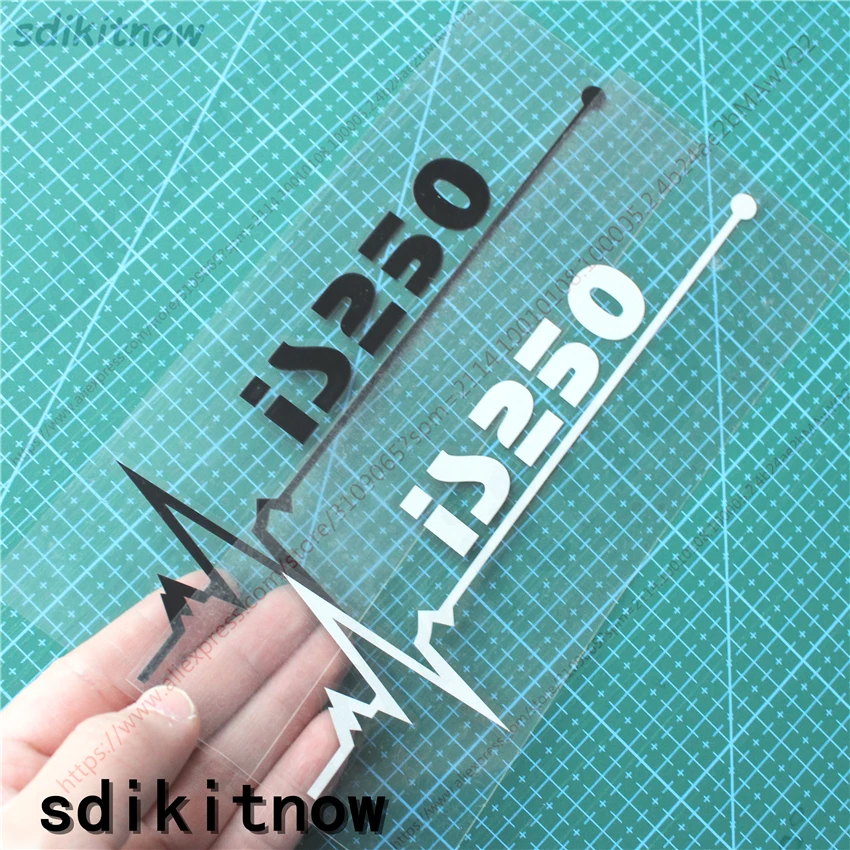 

New 1pc Heart Car Decal Sticker Styling Windows Door Decoration For lexus is200 is250 is300 is350 is 250 300 350 accessories