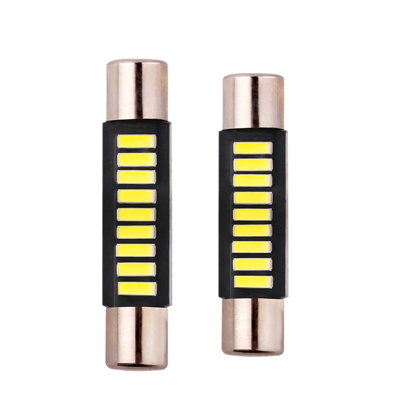 2 шт. 4014smd 9 ST6 гирлянда Светодиодные Автомобильные фары 29 мм 31 автомобильные