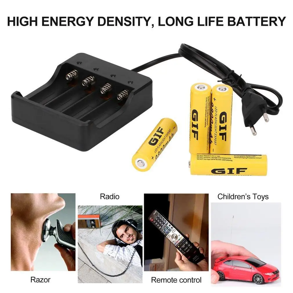 18650 3 7 V X 9900mAh литий ионная аккумуляторная батарея с индикатором зарядного