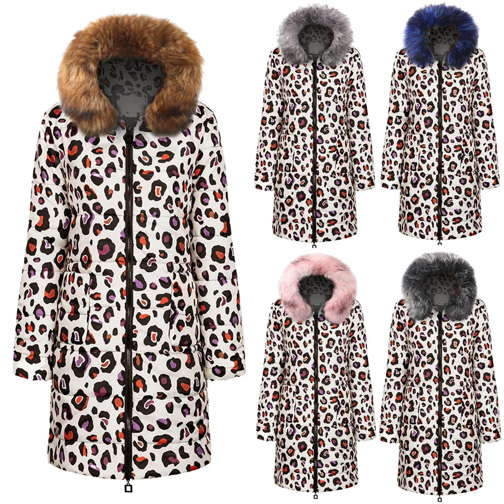 Женское зимнее длинное пуховое пальто SAGACE из хлопка с капюшоном стеганая куртка