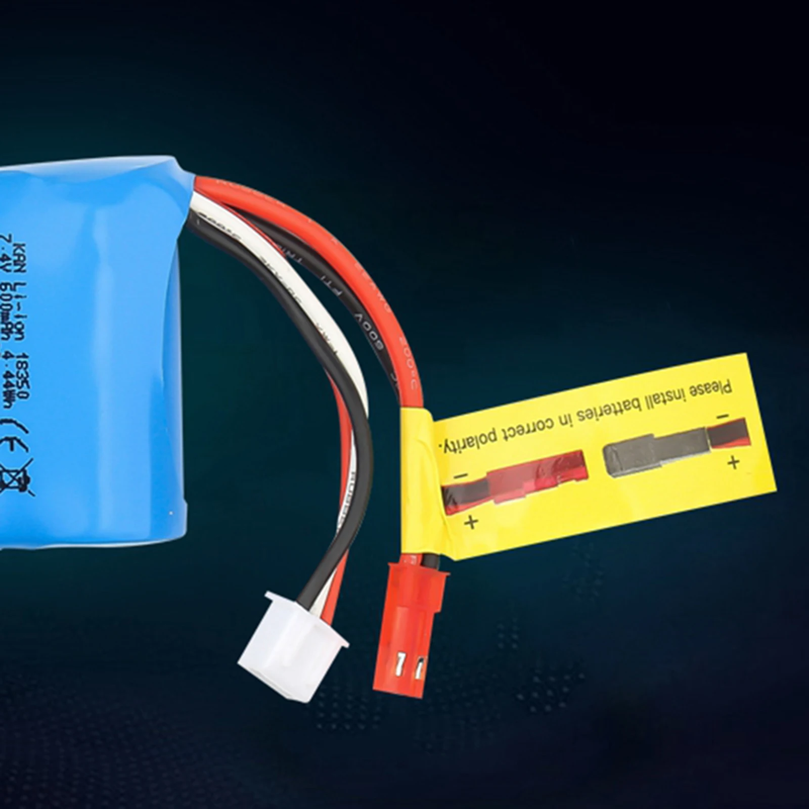 

7.6V 600mAH Remote Control Boat Battery Remote Control Boat Accessories