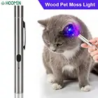 Обнаружение грибка домашних животных 365 УФ-вссветильник черный зеркальный деревянный свет для кожи ультрафиолетовый свет для кошки мох тинея Свет Аксессуары для кошек
