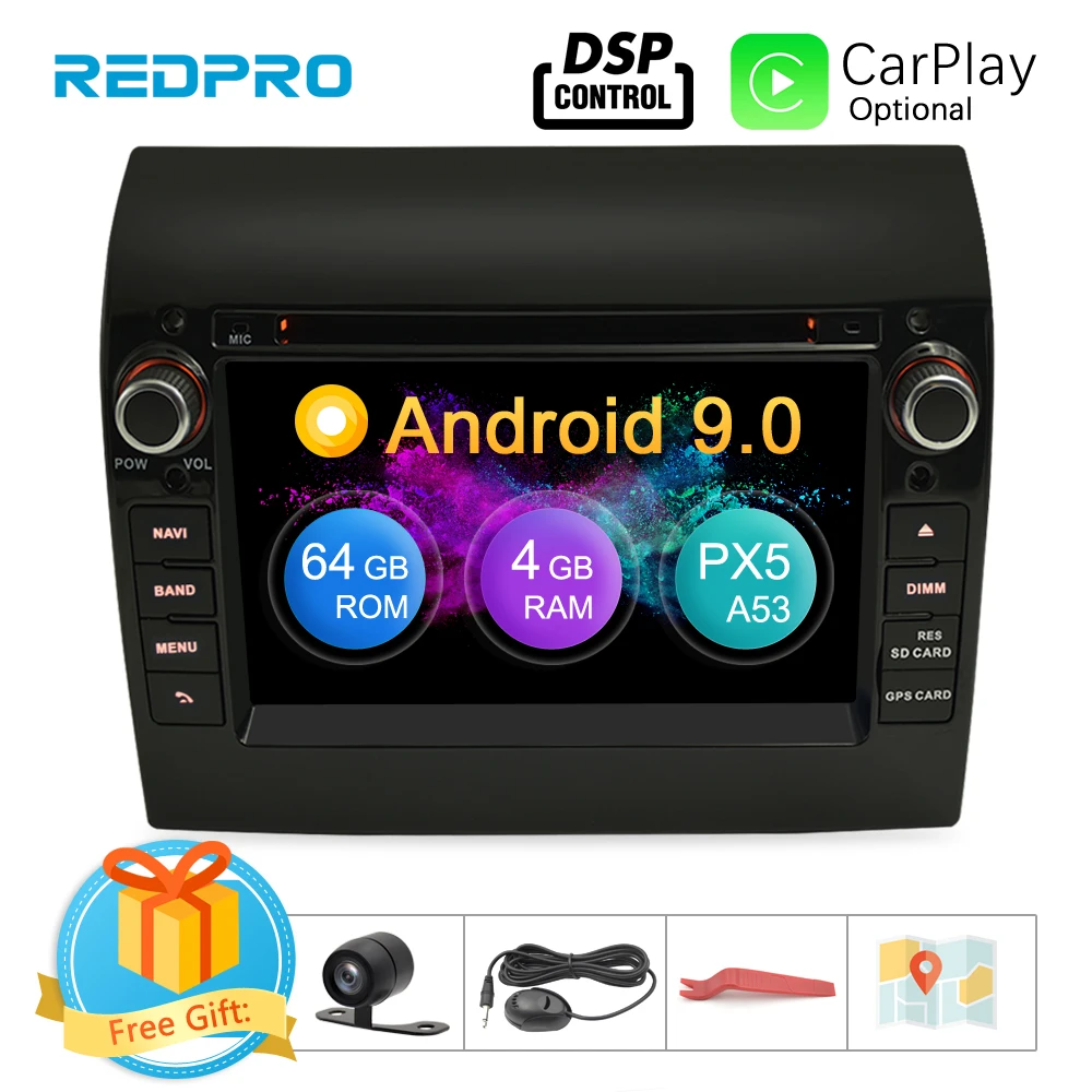 8 ядерный 7 &quotips Android 9 0 автомобильный стерео для Fiat CITROEN джемпер PEUGEOT Boxer DVD плеер gps