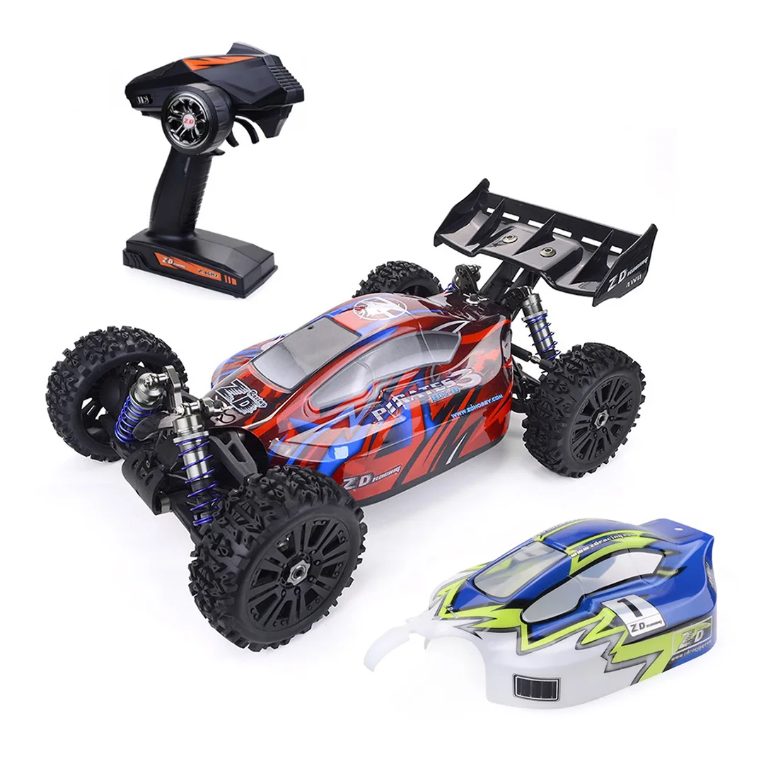 ZD Racing Pirates3 BX 8E 1/8 4WD 90 км/ч высокоскоростной гоночный Радиоуправляемый