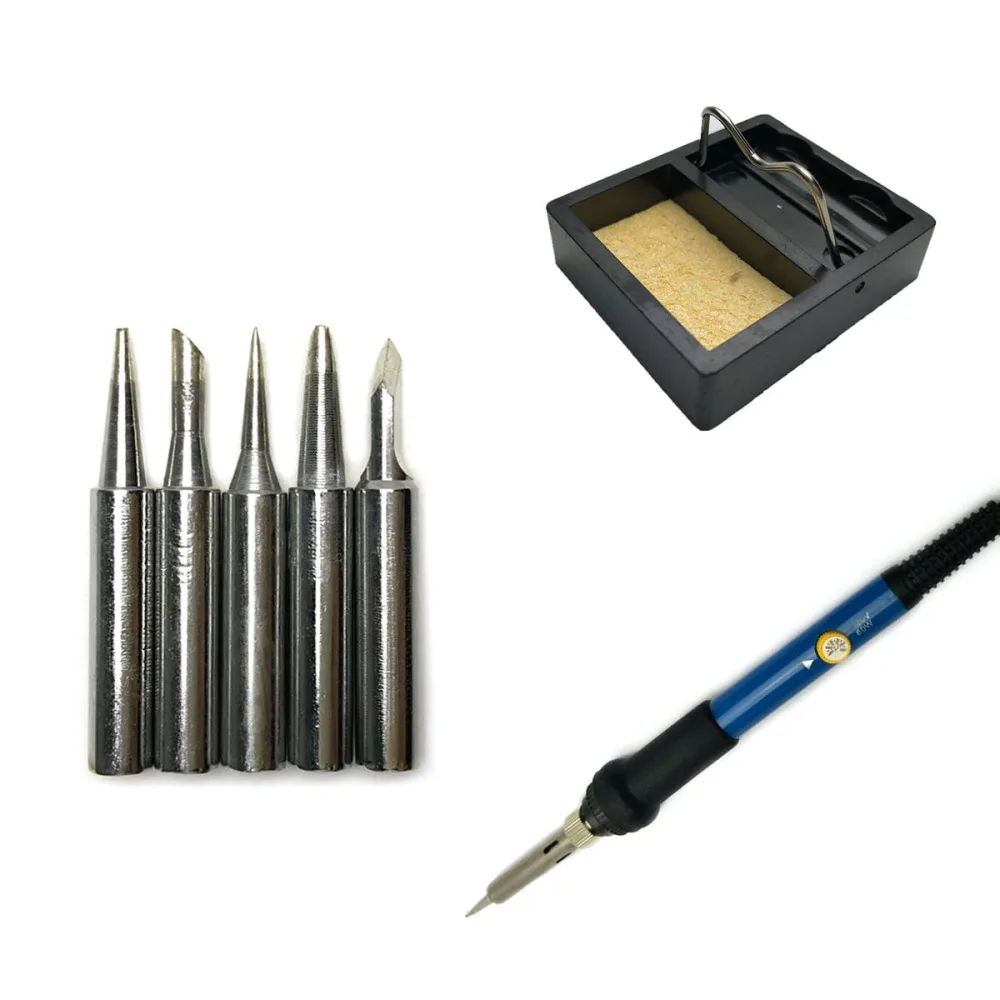 

40pcs DIY Welding Soldering Iron Kit Adjustable Temperature Welding Tool Soldering Iron Tools with US Plug