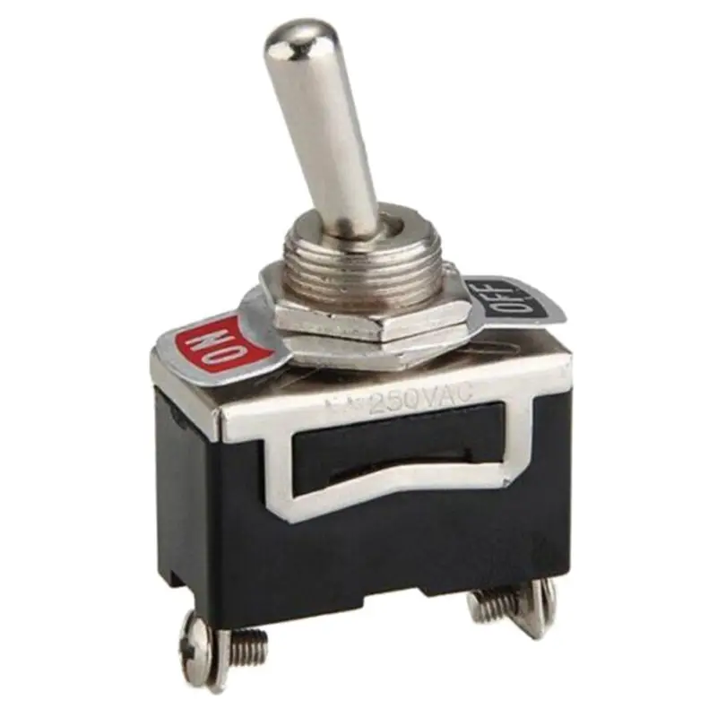 

12V Heavy Duty тумблер, легко снимаются, переключатель включения/OFF автомобиля тире светильник металлический SPST MDAU переключатель