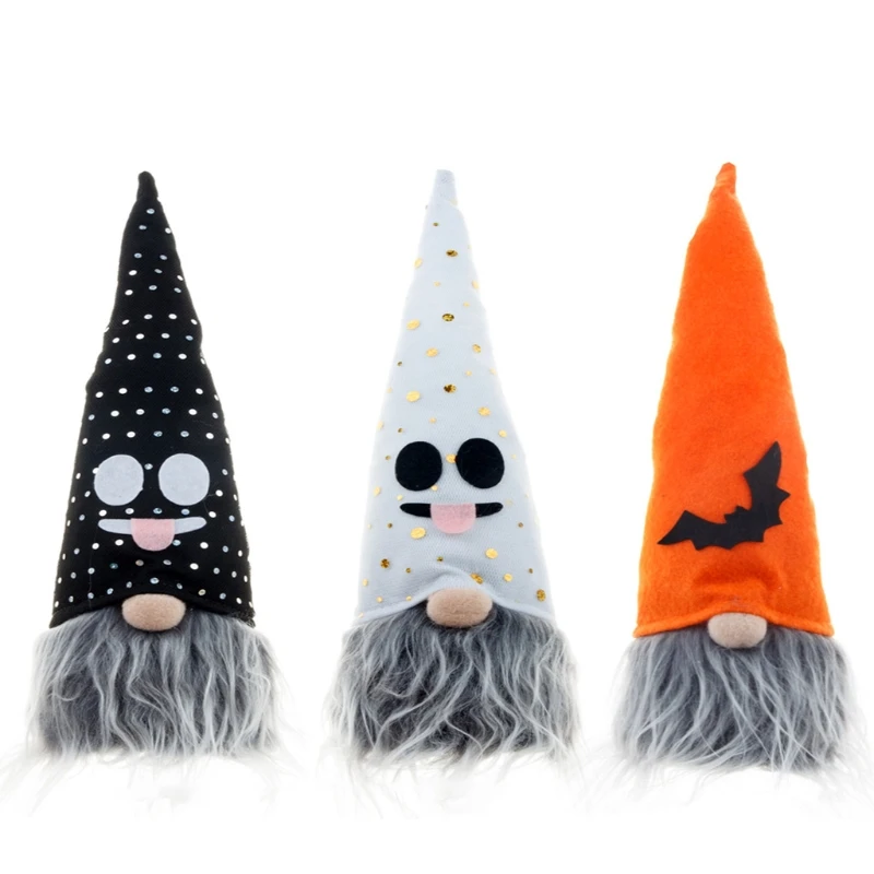 

15-дюймовый Гном на Хэллоуин Светодиодный светильник кой, плюшевые шведские гномы ручной работы, сидящая фигурка Tomte Nordic