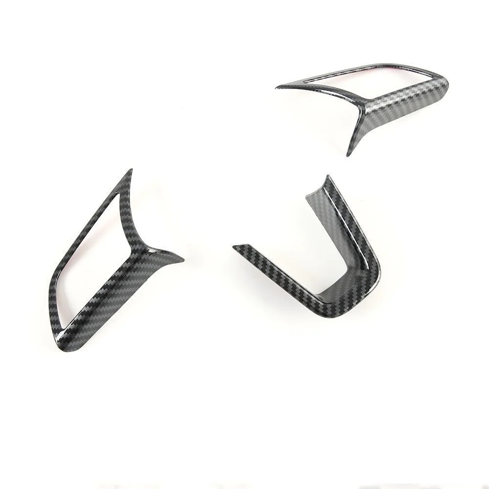 

Carbon fiber Sequin patch for interior decoration of 21 Audi A3L modified steering wheel