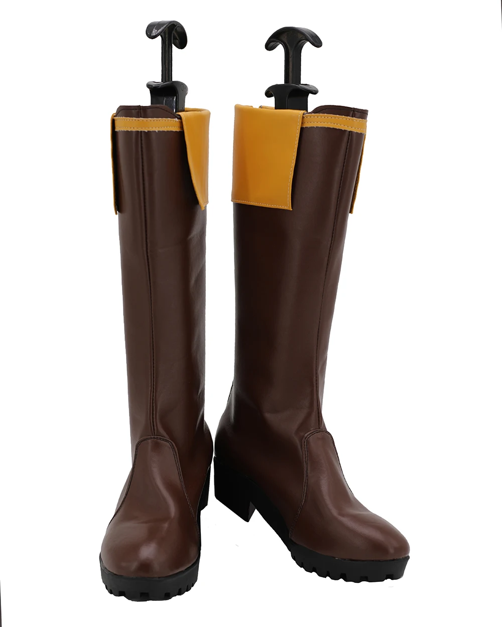 

The Legend of Zelda Breath of the Wild Link Cosplay Boots Dark Brown Shoes Custom Made Any Size for Unisex