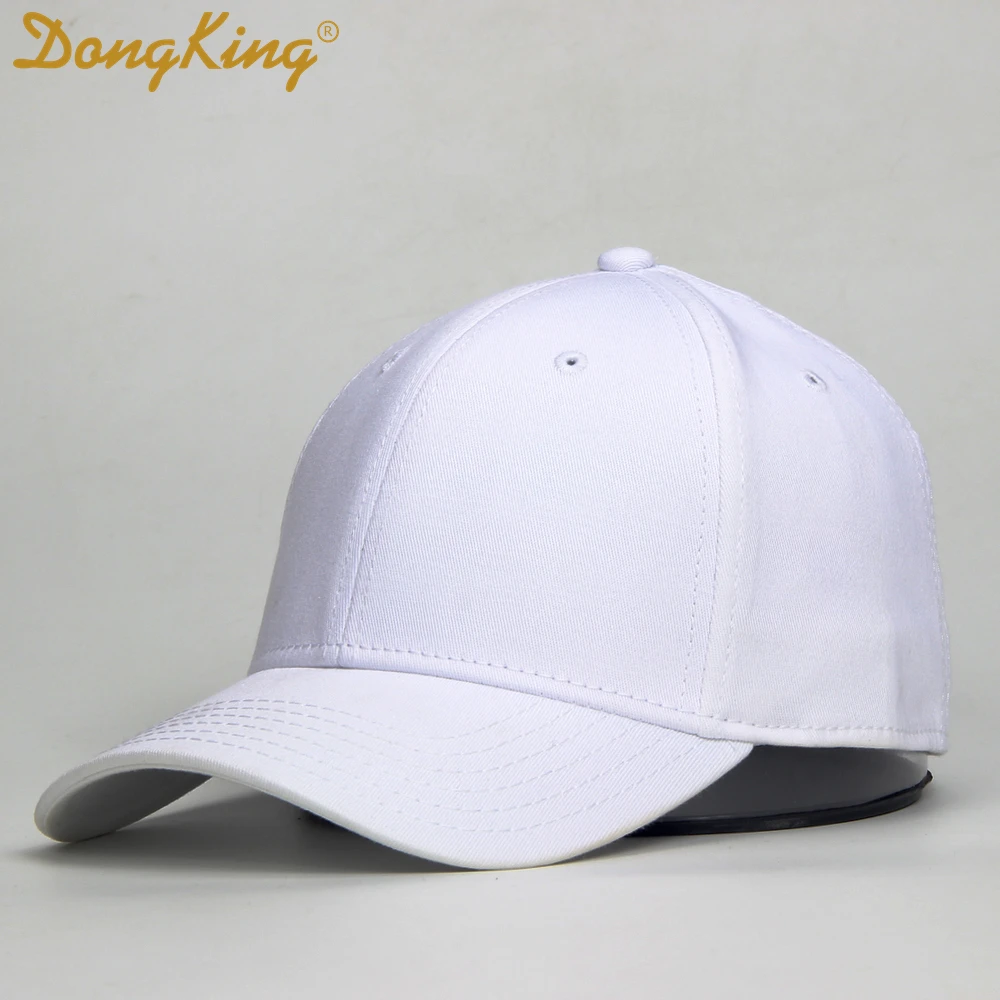 Новая эластичная однотонная хлопковая бейсболка DongKing оригинальная Классическая