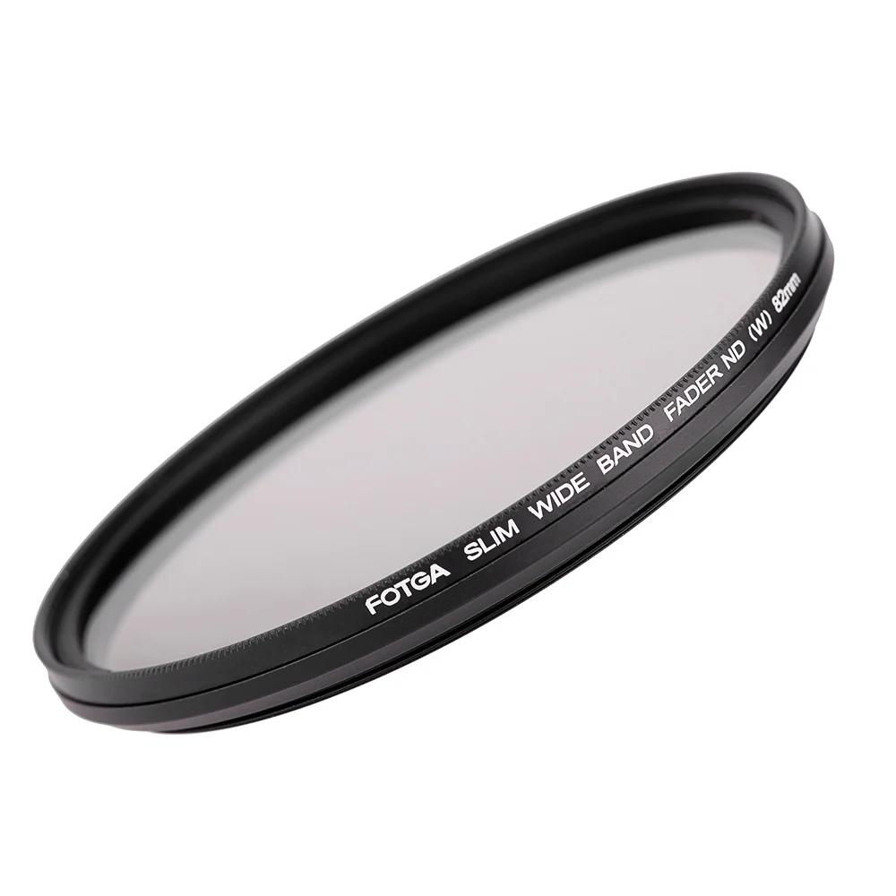 Fotga 46/49/52/82mm Slim Fader Variable ND Filter Len Camera Neutral Density Adjustable From ND2 ND4 ND8 to ND400 | Электроника