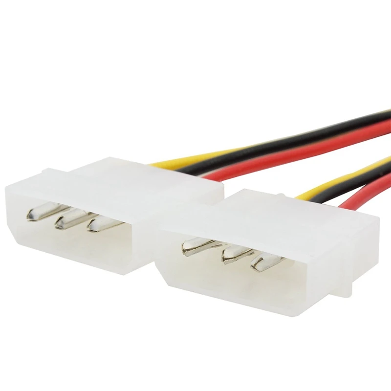 

10PCS Molex 4 Pin to PCI-E PCI Expess 6 Pin Power Adapter Cable Connector Power Supply for Video Cards